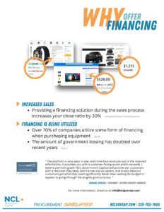 Why you should be offering financing during the sales process