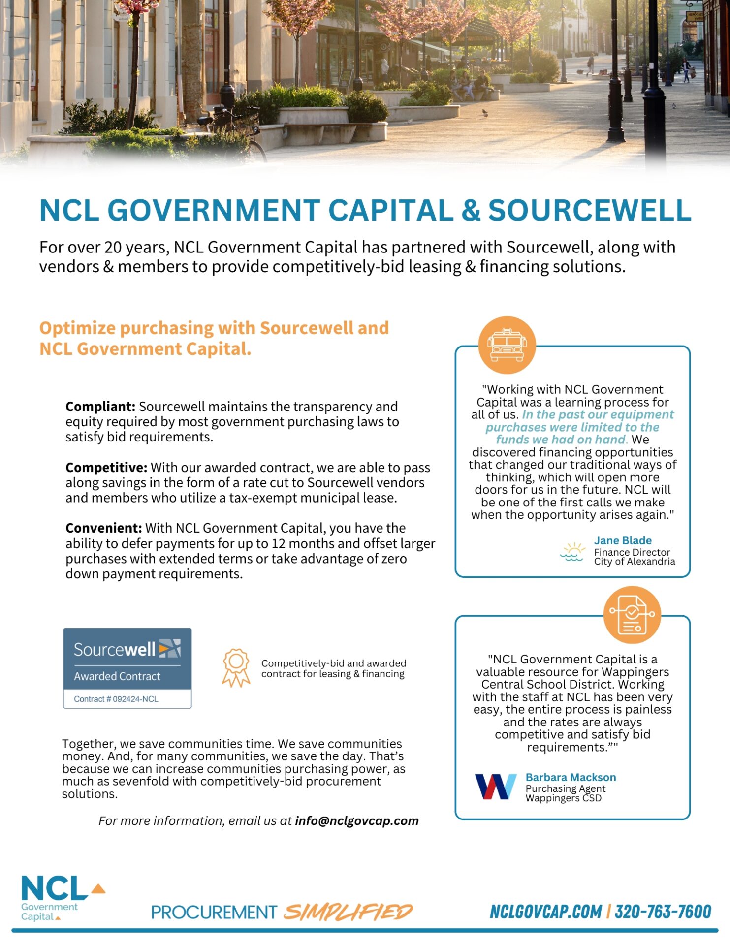 NCL & SOURCEWELL | BETTER TOGETHER
