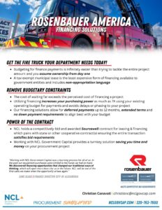 Co-Branded piece with Rosenbauer