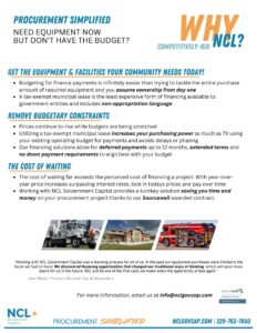 Choose NCL for competitively-bid financing